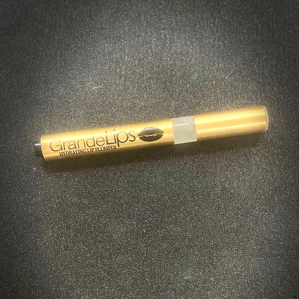 *NEW*GrandeLIPS Hydrating Lip Plumper Gloss/Clear - .084 oz FULL-SIZE